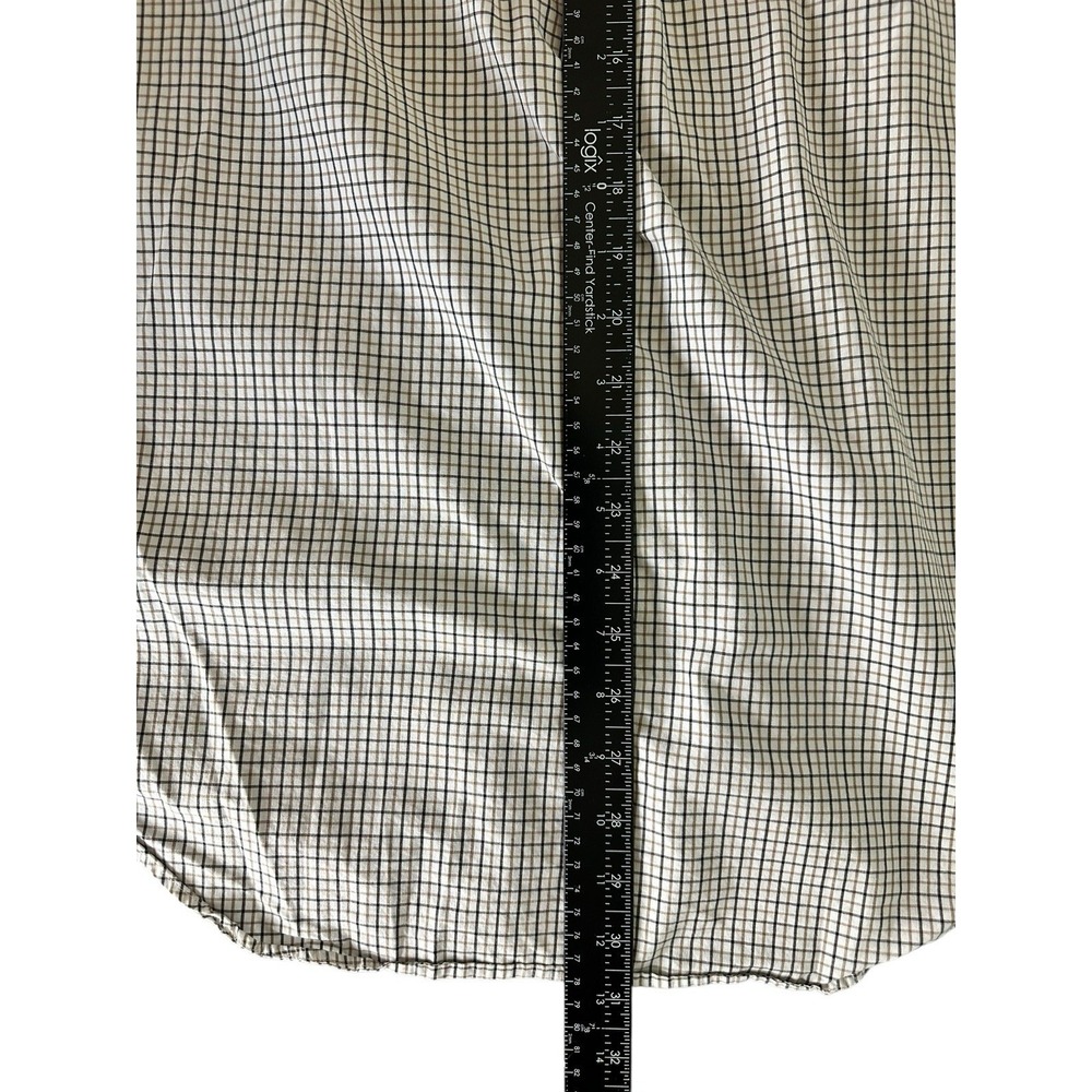 Ralph Lauren Long Sleeve Dress Shirt Mens 16 34/35 Classic Fit Plaid Button Down - Picture 6 of 6